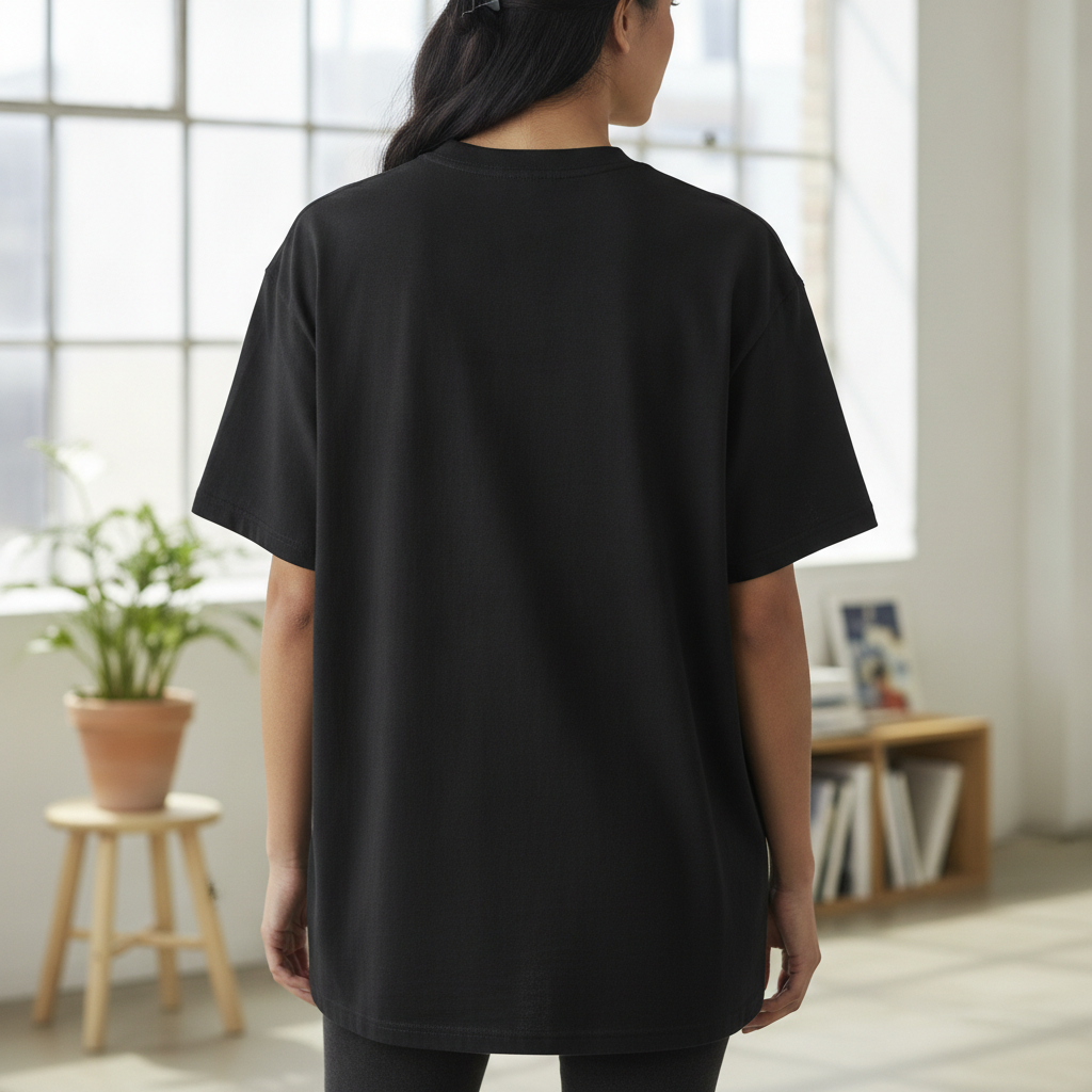 Mangal in Chart, Kalesh in Heart Oversized Tee