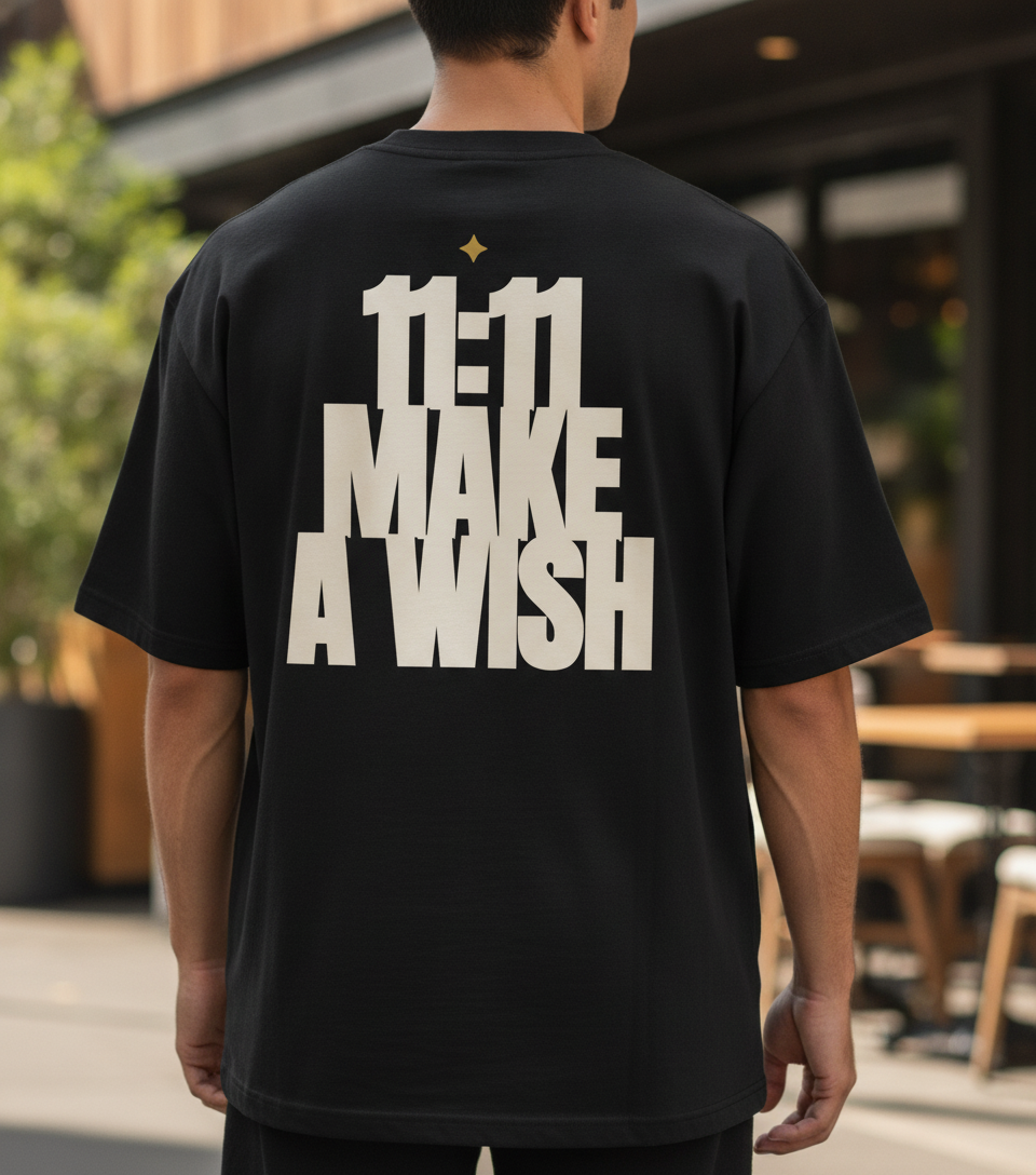 11:11 I Wished for Revenge Oversized Tee