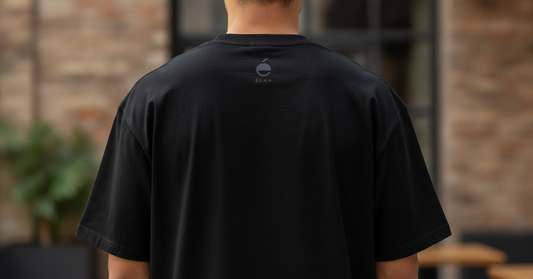 Terry Oversized Tee — Your Astrological Uniform (Black)