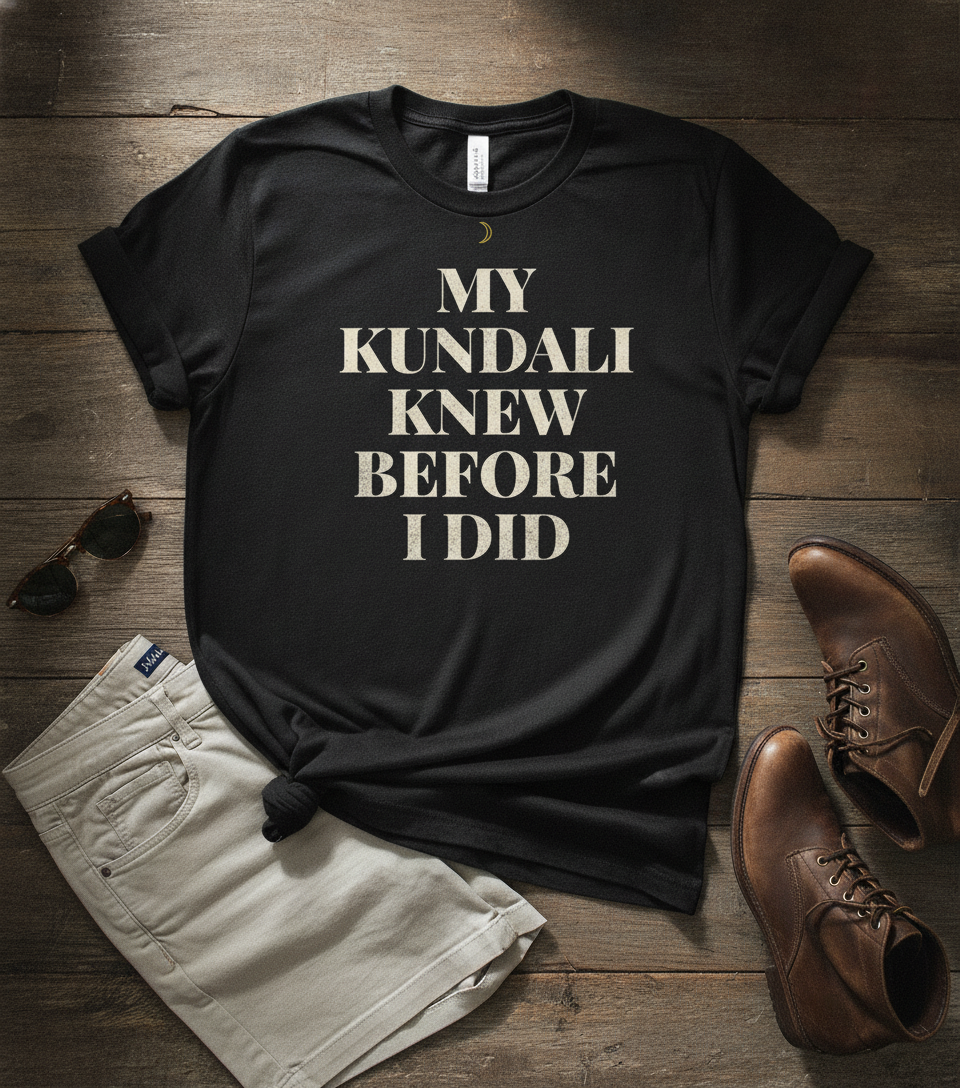 My Kundali Knew Before I Did Oversized Tee