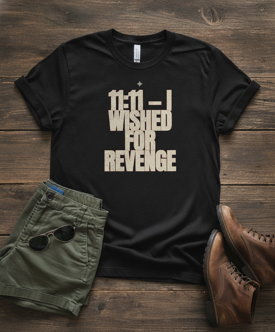 11:11 I Wished for Revenge Oversized Tee