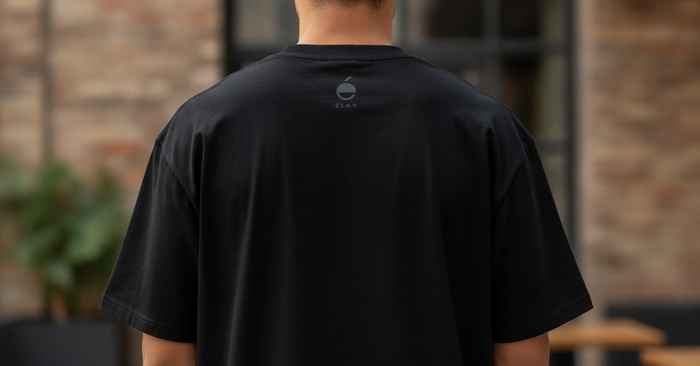 Terry Oversized Tee — Your Astrological Uniform (Black)