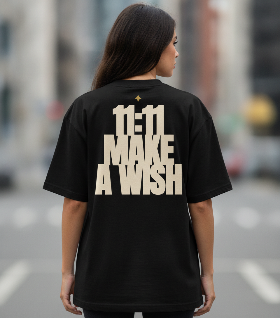 11:11 I Wished for Revenge Oversized Tee