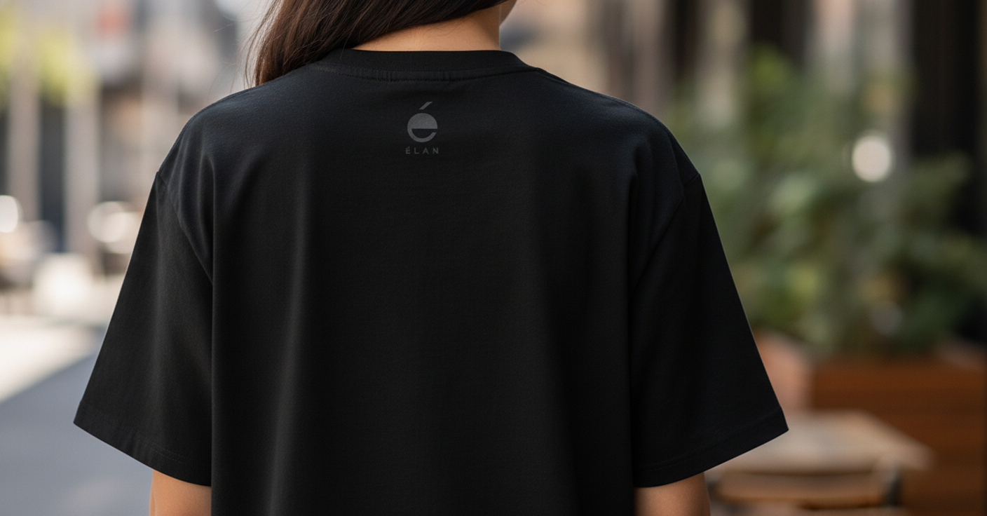 Terry Oversized Tee — Your Astrological Uniform (Black)